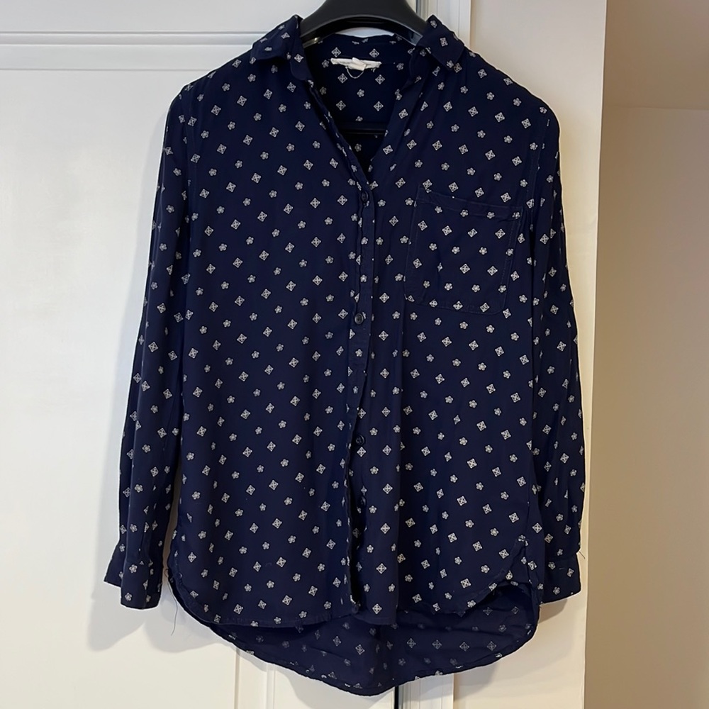 Button down shirt size xs
